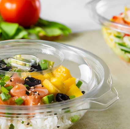 clear food packaging
