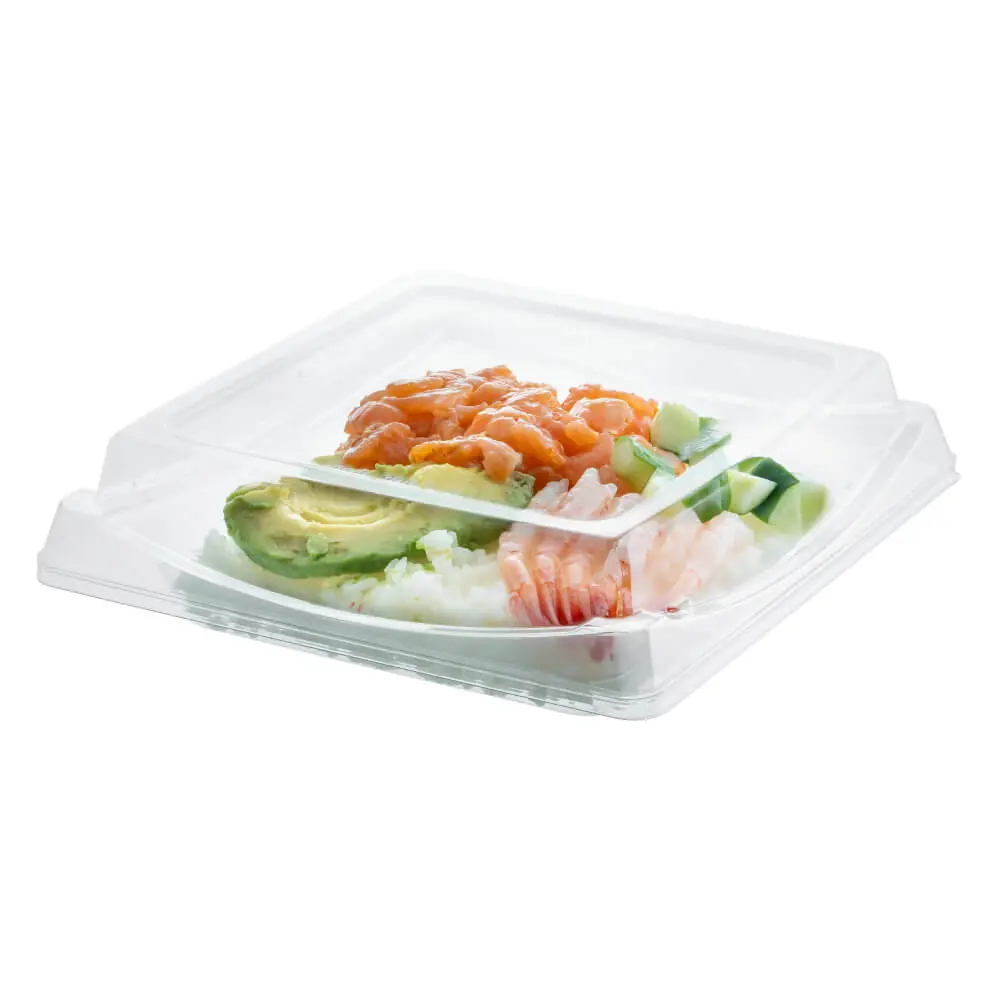 寿司容器の専用透明蓋 Sushi 40-1F